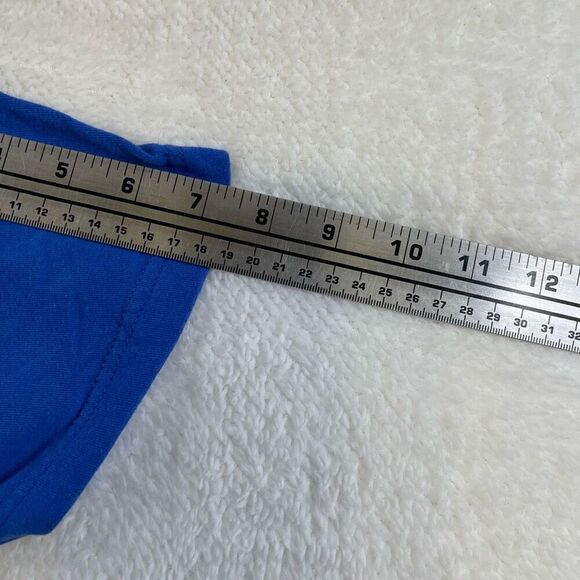 Large Blue T Shirt Ghostbusters Logo With Stay Puffed Marshmallow Minis Mad Engi - Picture 11 of 13